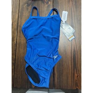 Speedo Pro LT One Piece Swimsuit Team Royal Blue Recycled Size 24 8002405431